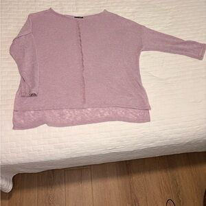 Papermoon Soft Lilac Knit Top